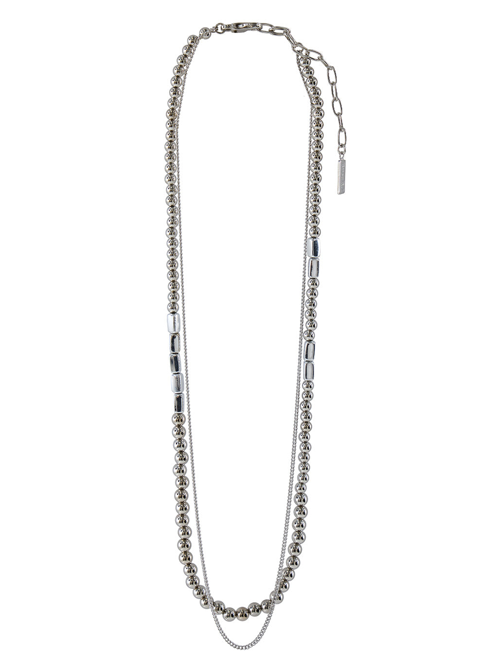 Bijou R.I Beads Double Necklace