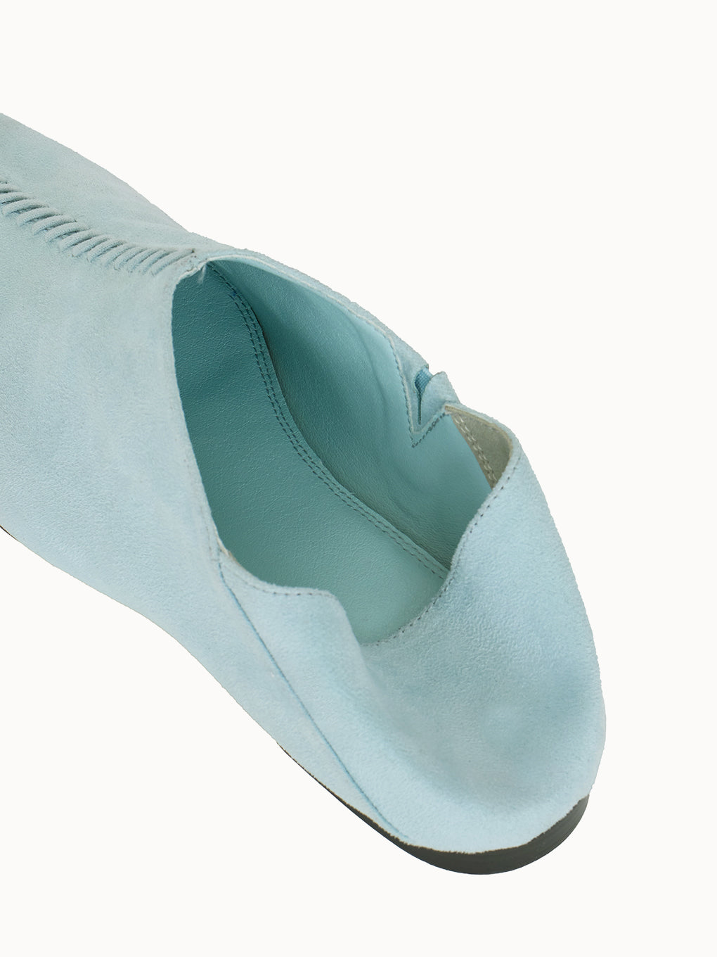 EMBROIDERY FAKE SUEDE SLIP-ON