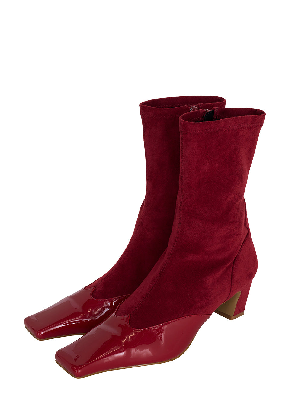 SUEDE WESTERN BOOTS