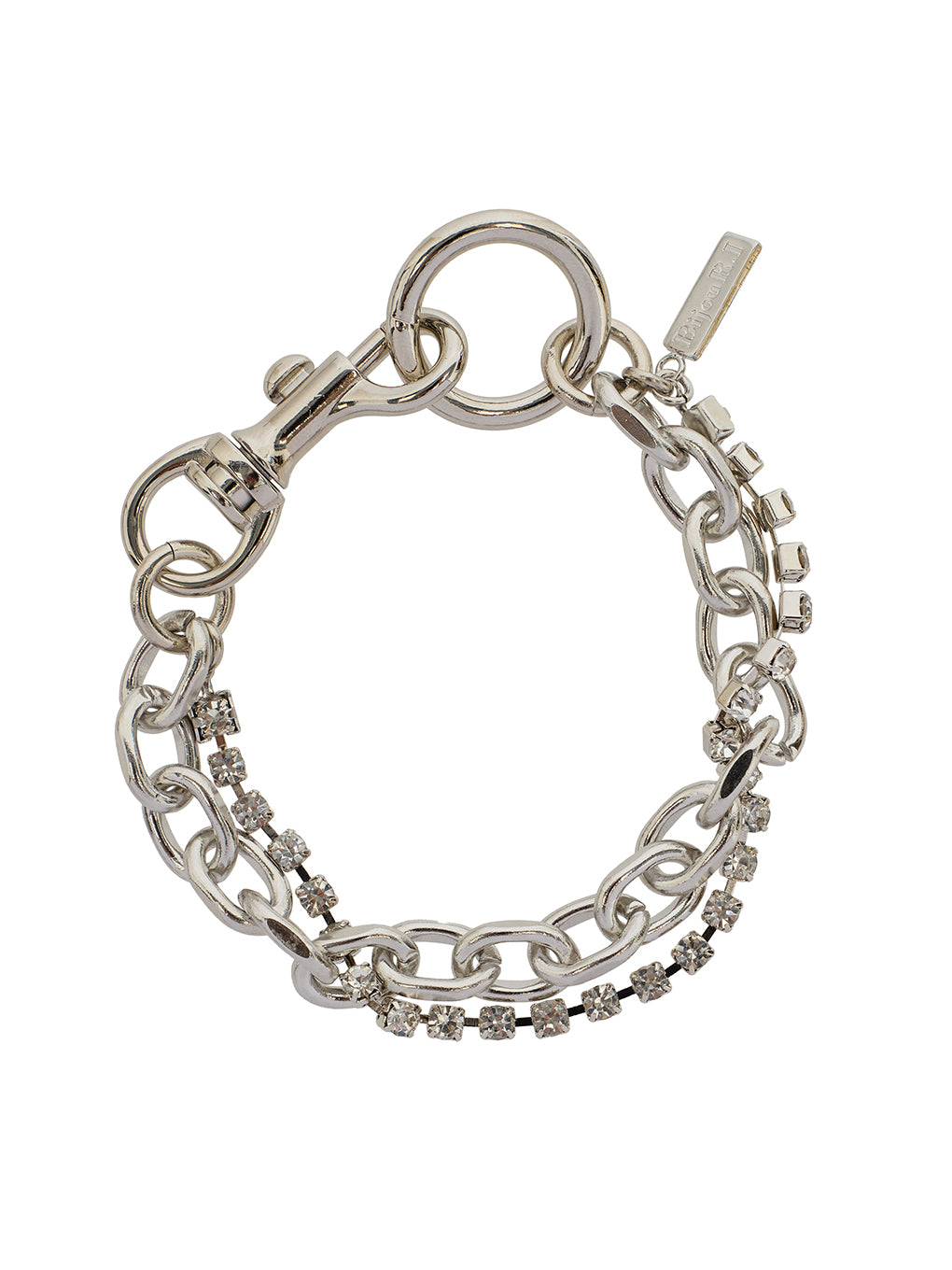 Bijou R.I Crystal Chain Bracelet