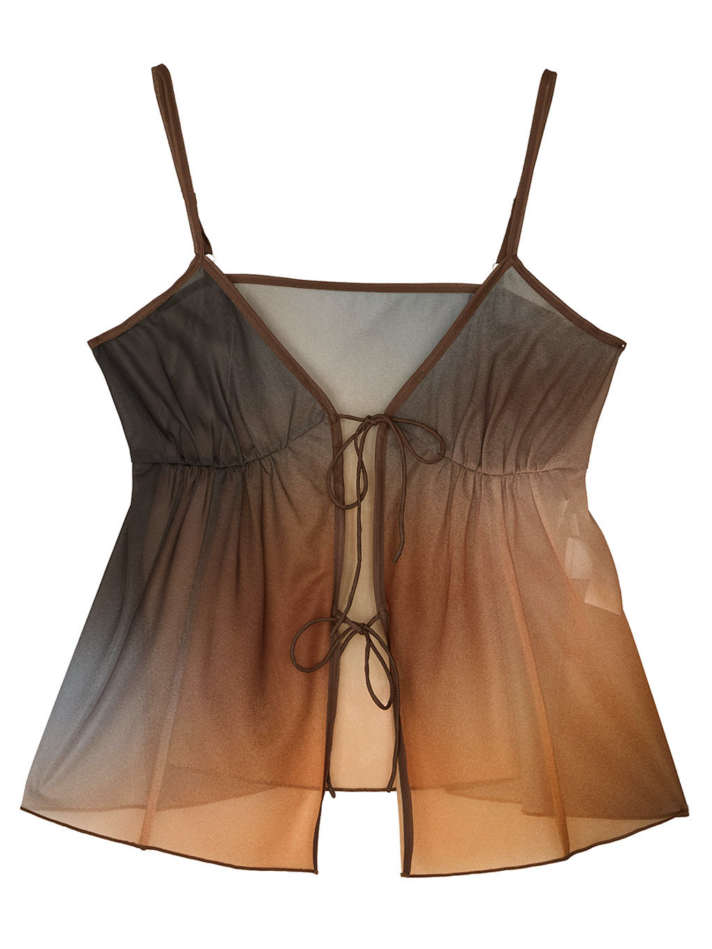 MEDI GRADIENT SHEER SET TOP