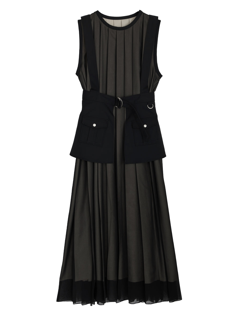 MEDI CORSET SET FULL PLEATS DRESS