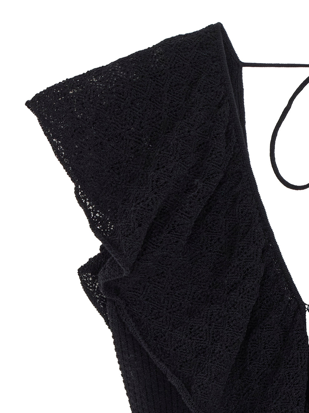 MEDI RUFFLE KNIT ROMPERS