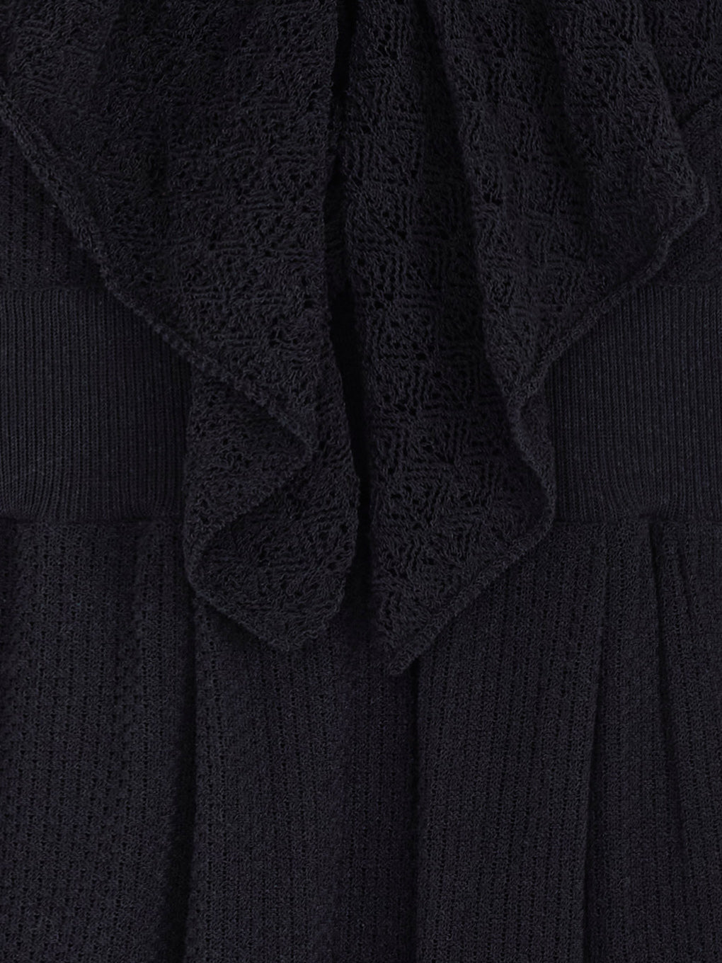 MEDI RUFFLE KNIT ROMPERS