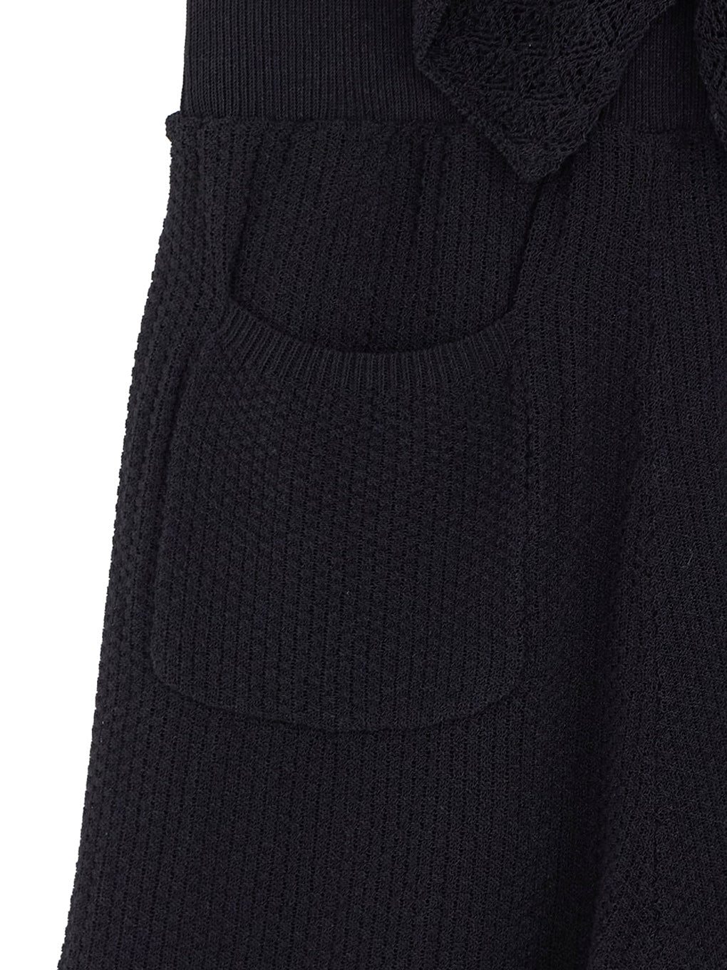 MEDI RUFFLE KNIT ROMPERS