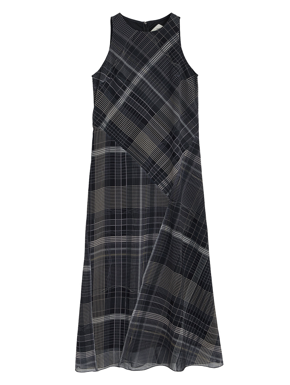 MEDI STRAIN CHECK DRESS