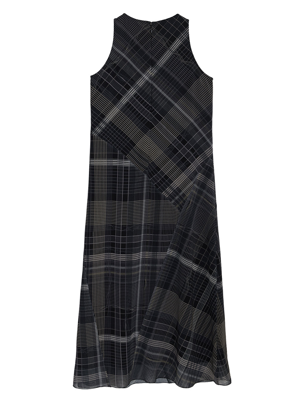 MEDI STRAIN CHECK DRESS