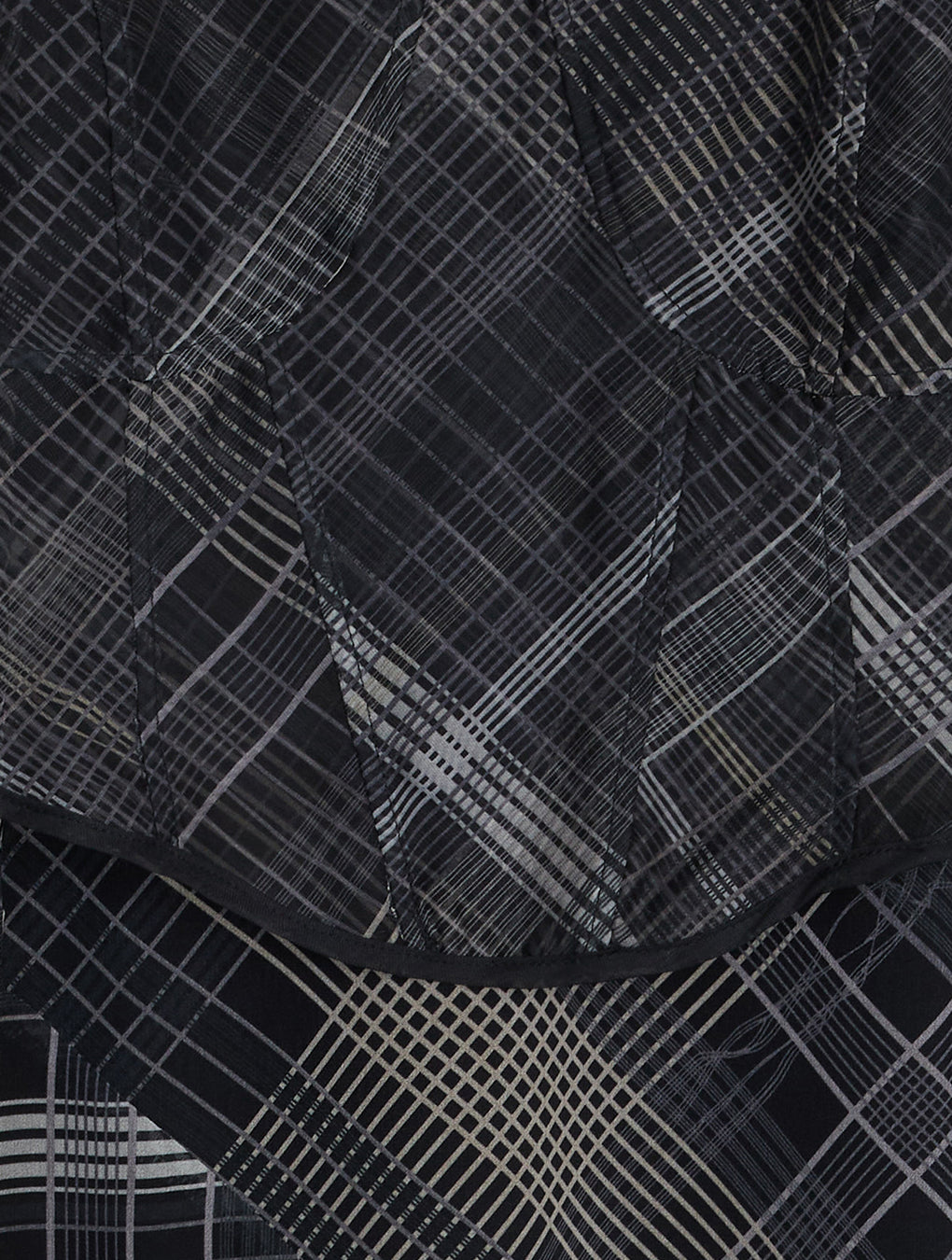 MEDI STRAIN CHECK DRESS