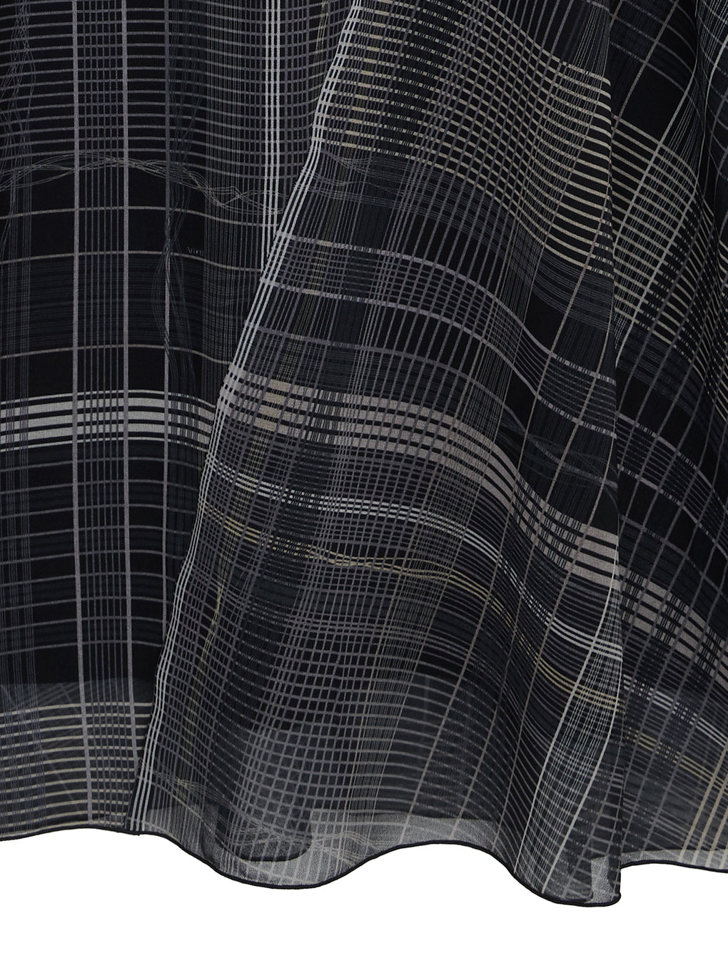MEDI STRAIN CHECK DRESS