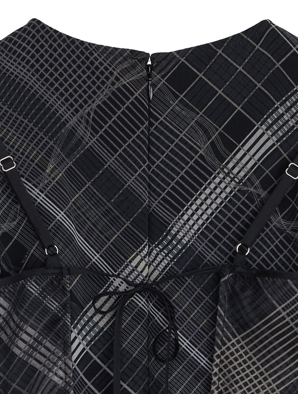 MEDI STRAIN CHECK DRESS