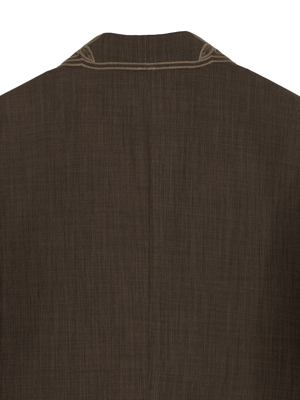 MEDI LACE EMBROIDERY COLLAR JACKET