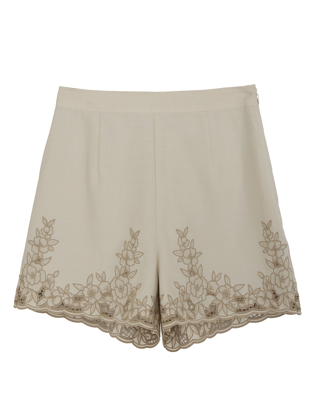 MEDI LACE EMBROIDERY SHORT PANTS