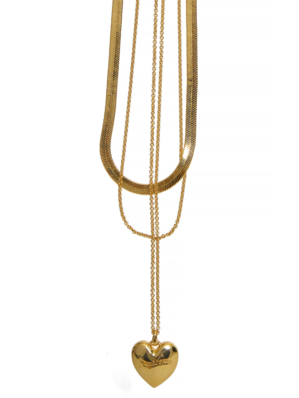 MEDI NICKEL FREE DAY DREAM TRIPLE NECKLACE