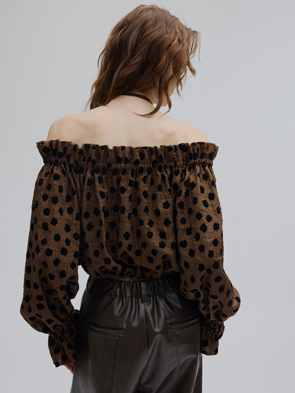 FLOCKY FLOWER 2WAY OFF SHOULDER TOP