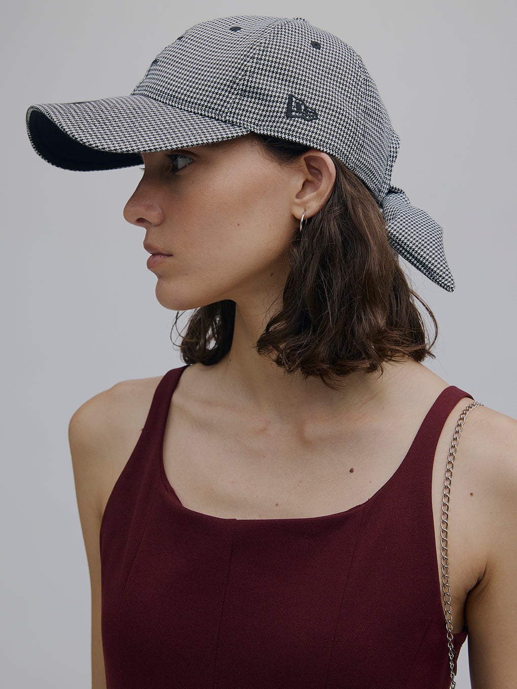 NEW ERA®×Ameri HOUNDSTOOTH RIBBON CAP