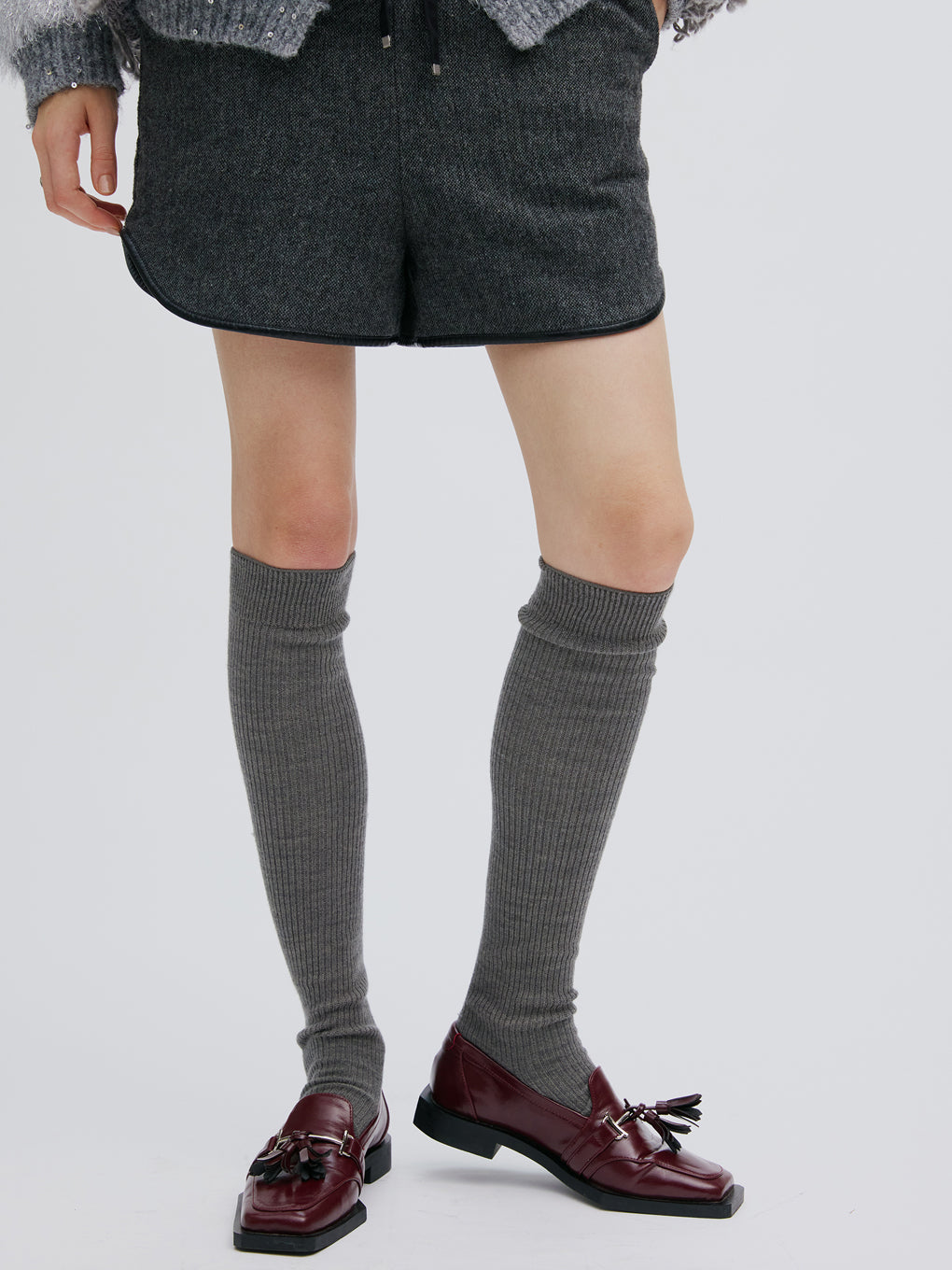 Tabio×Ameri BACK EMBROIDERY LOOSE SOCKS