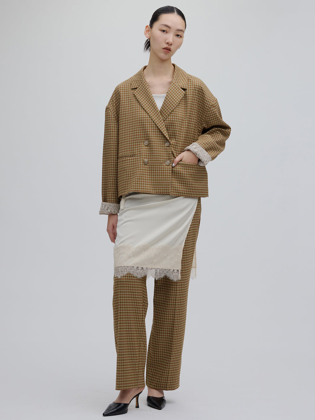 OVER WIDE SHOULDER JACKET