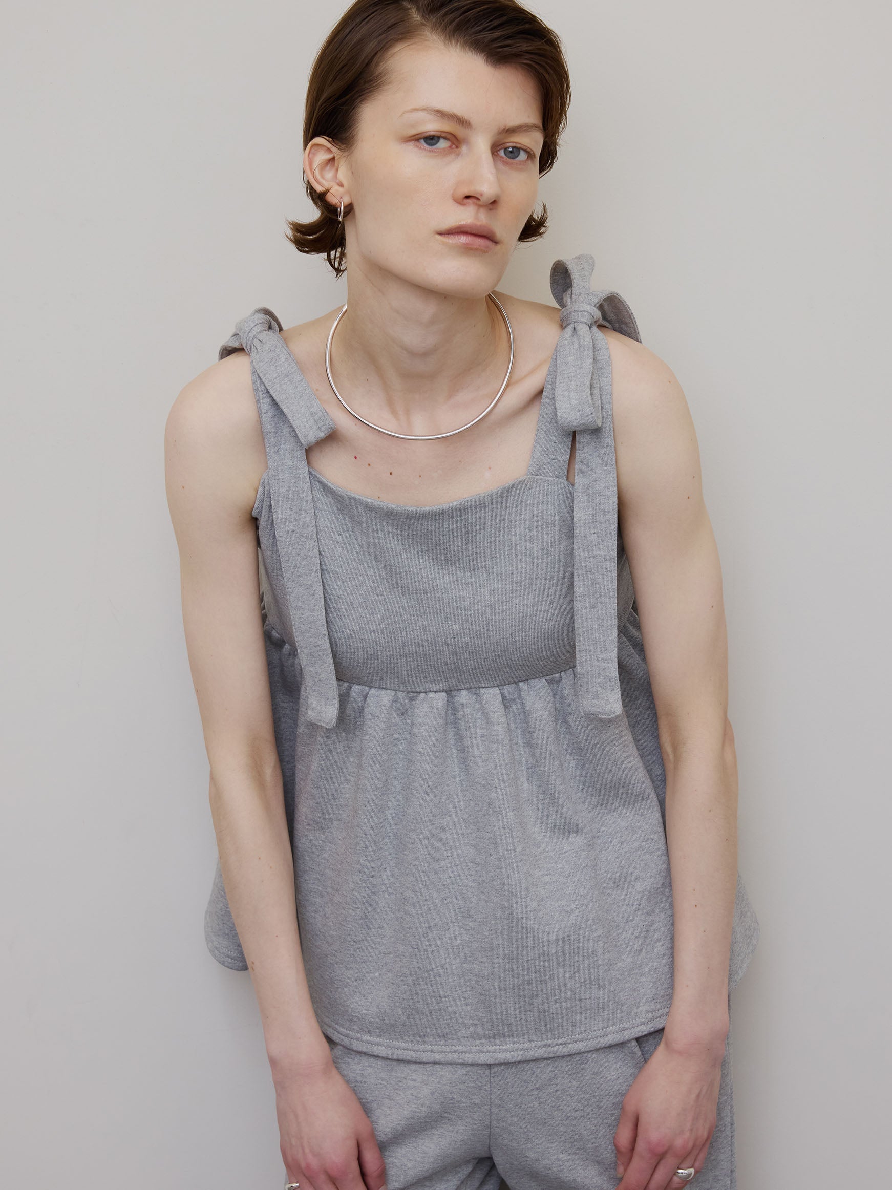 SWEAT PEPLUM SET ROMPERS