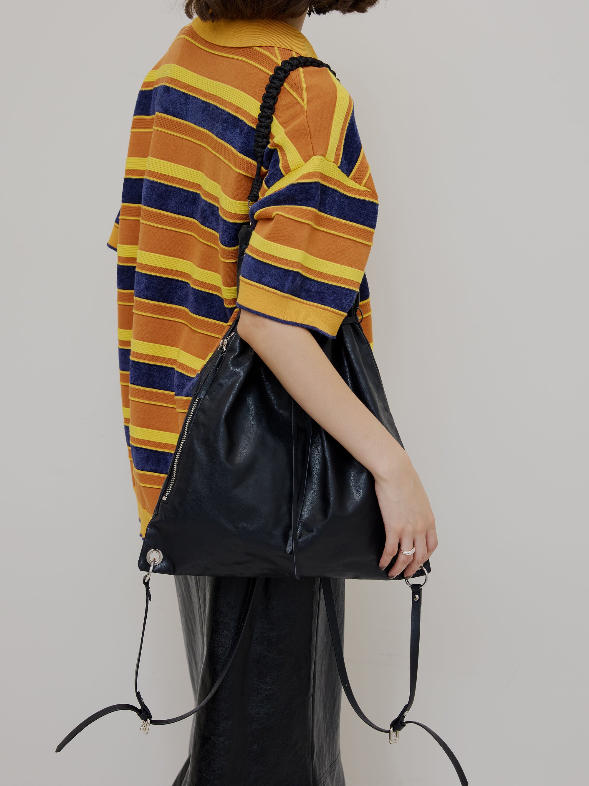 MANY WAY SYNTHETIC LEATHER BAG