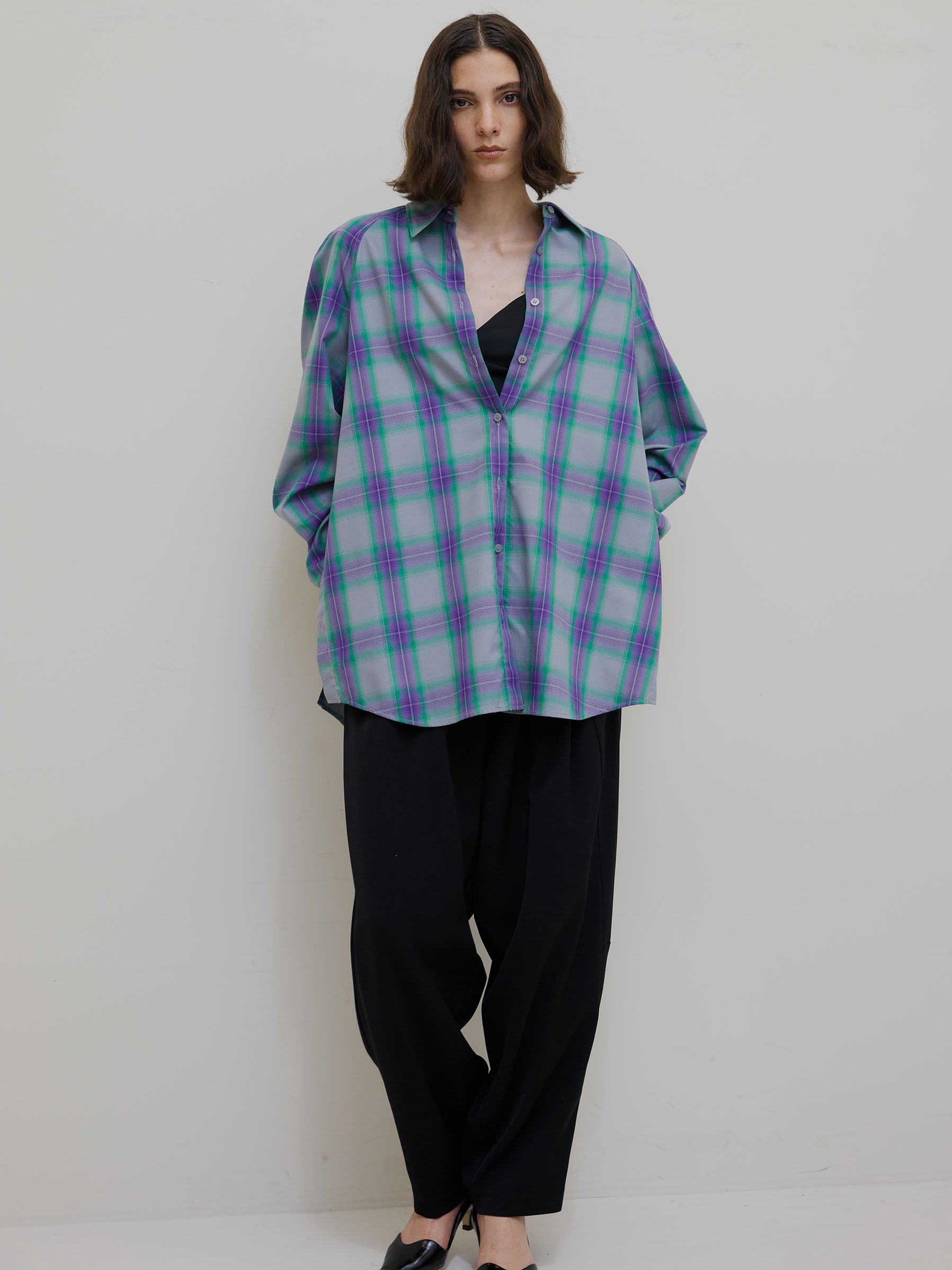 OMBRE CHECK VARIATION SHIRT