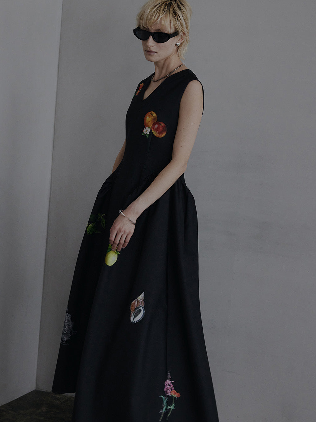 ELEANOR LINEN LIKE DRESS
