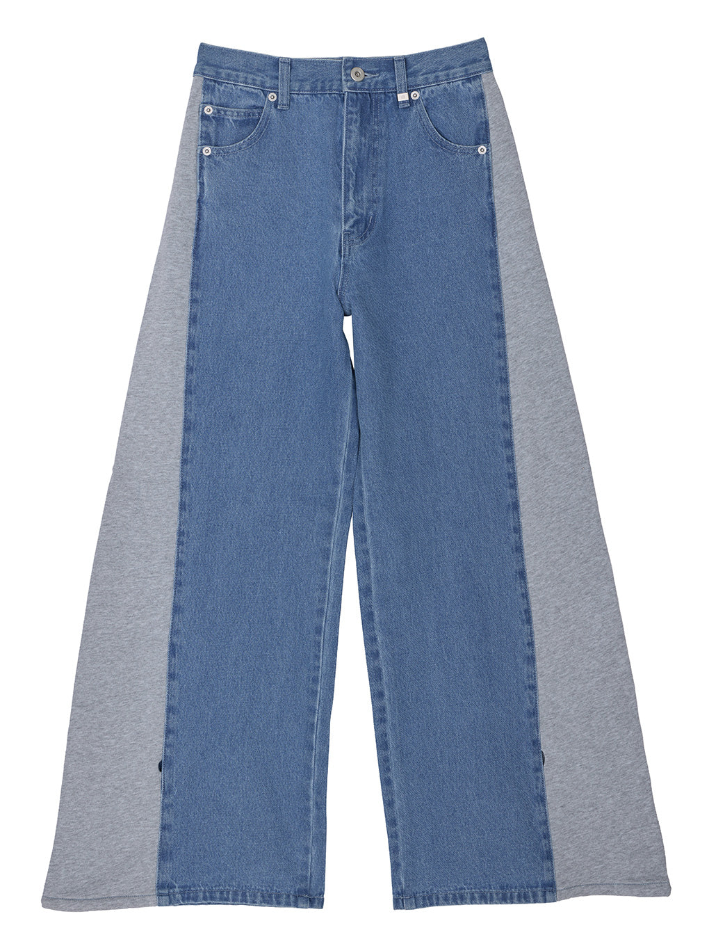 SIDE SWITCH 2WAY RIBBON DENIM PANTS