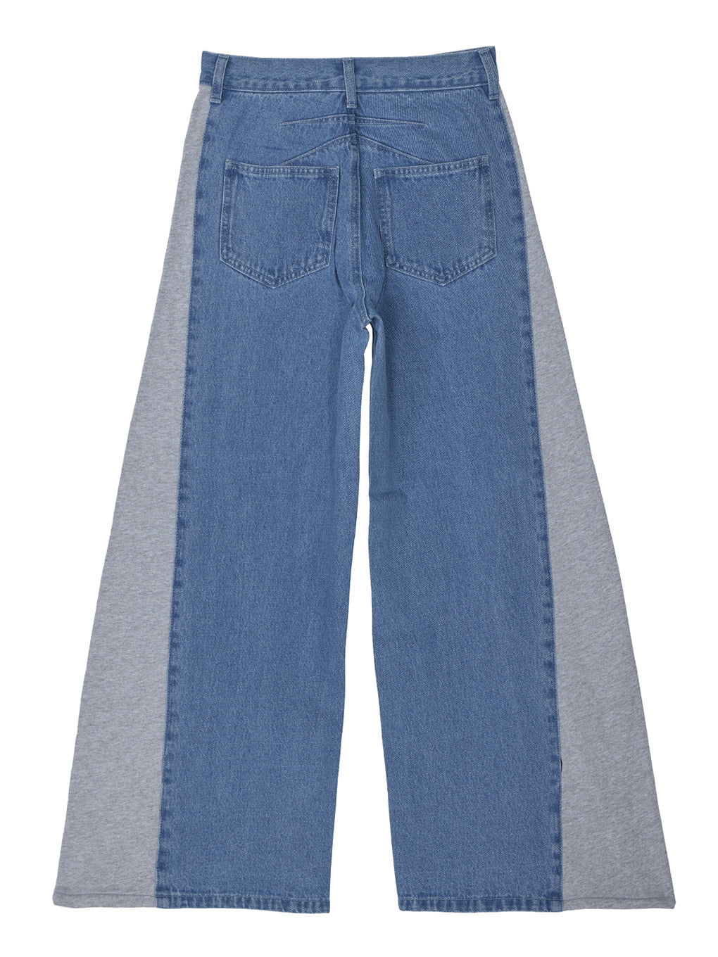 SIDE SWITCH 2WAY RIBBON DENIM PANTS
