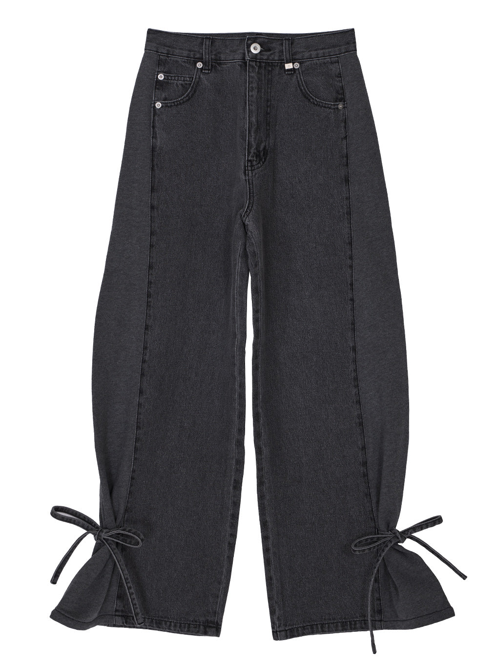 SIDE SWITCH 2WAY RIBBON DENIM PANTS
