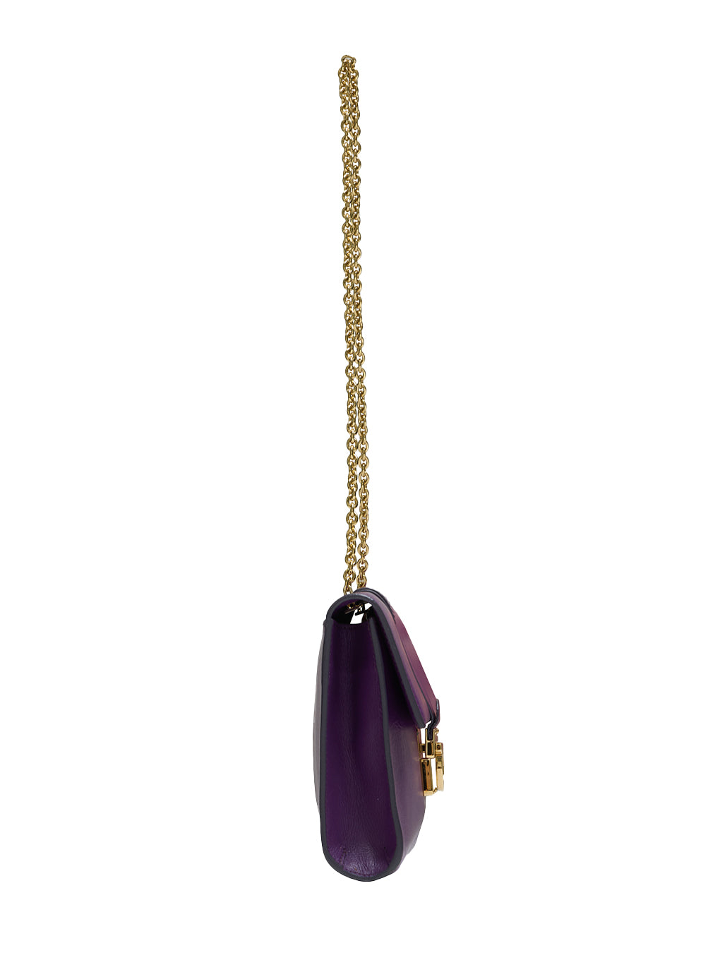 Ferragamo ガンチーニ金具チェーンショルダーバッグ