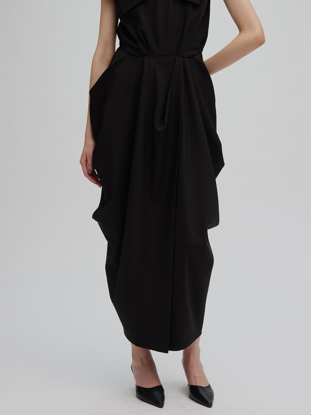 2WAY CONSTRUCTIVE RIBBON DRESS