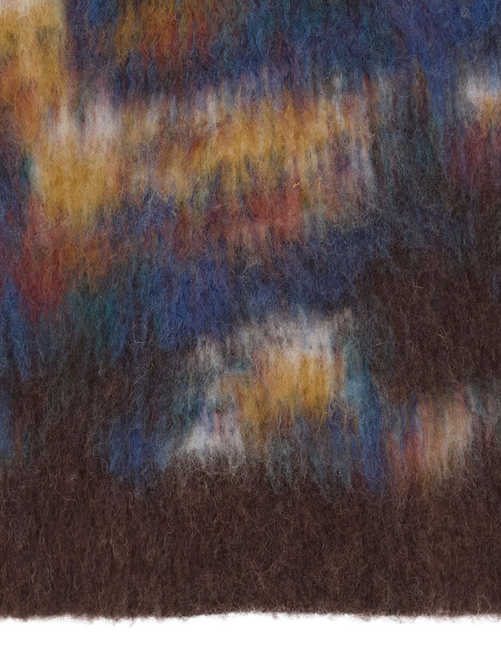 WILTED FLOWER MOHAIR JACQUARD KNIT TOP