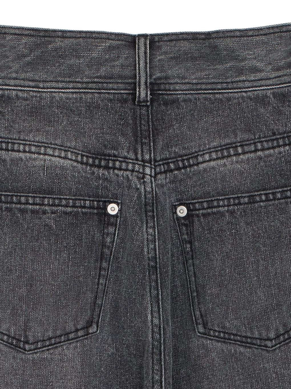 STUDS DETAIL STRAIGHT DENIM PANTS