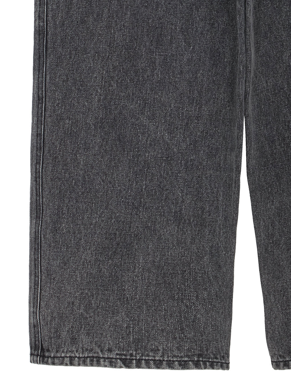 STUDS DETAIL STRAIGHT DENIM PANTS