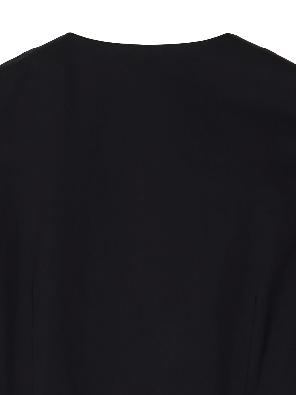 GATHERED PUFF SLEEVE PEPLUM BLOUSE
