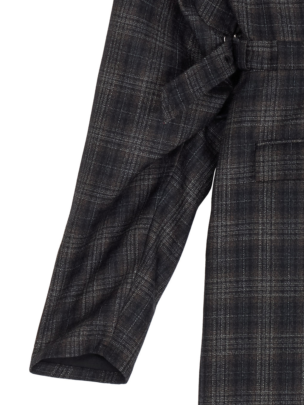 WAIST CROSS CHECK DRESS