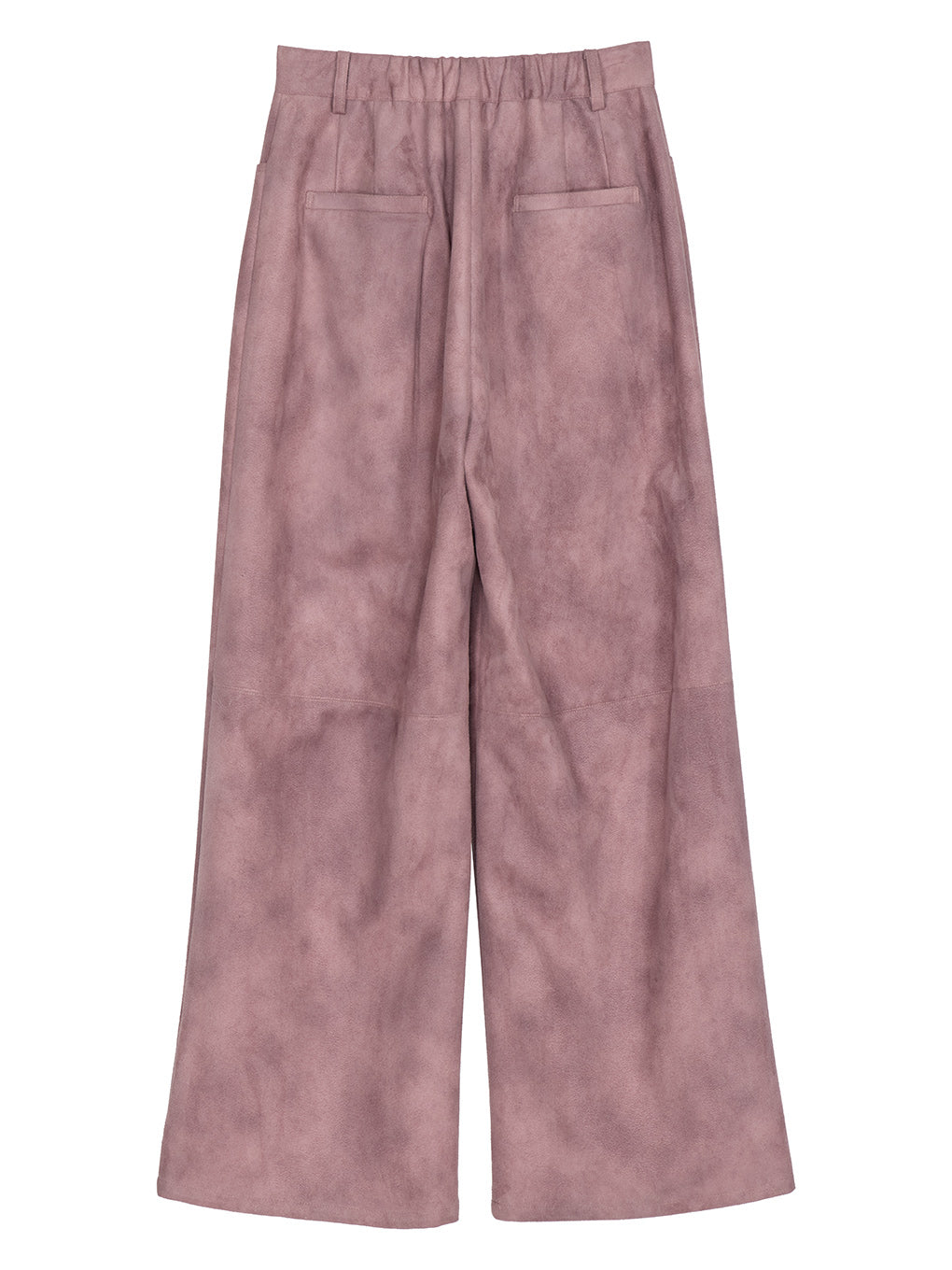 SYNTHETIC SUEDE EMBROIDERY PANTS