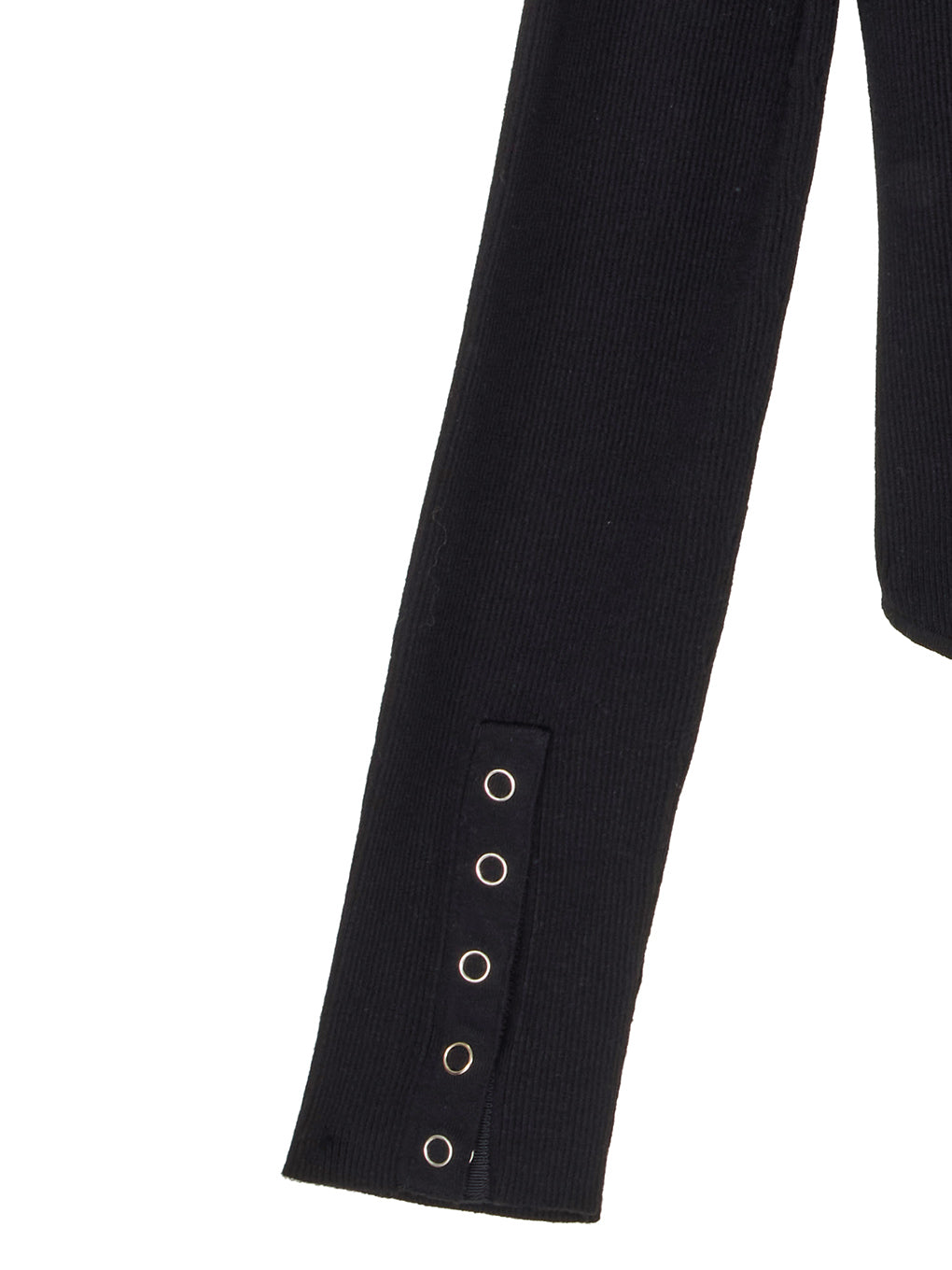 BEST TOUCH GARTER DETAIL KNIT TOP
