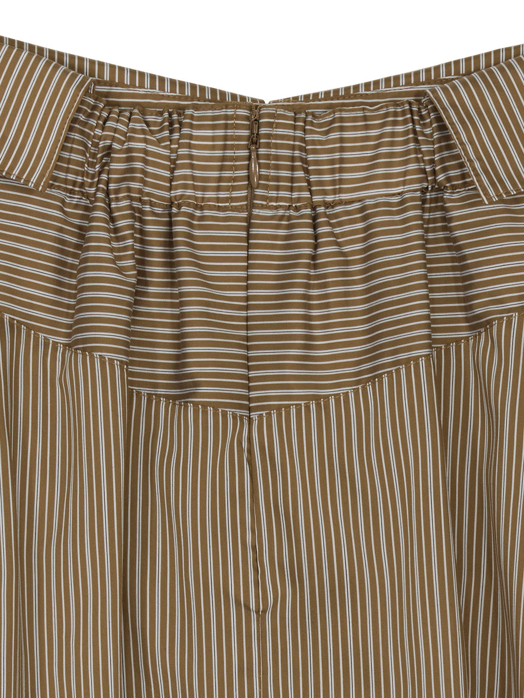 STRIPE SHIRT DETAIL MINI SKIRT