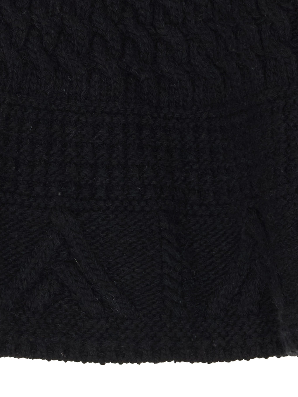 CABLE KNIT MINI SKIRT