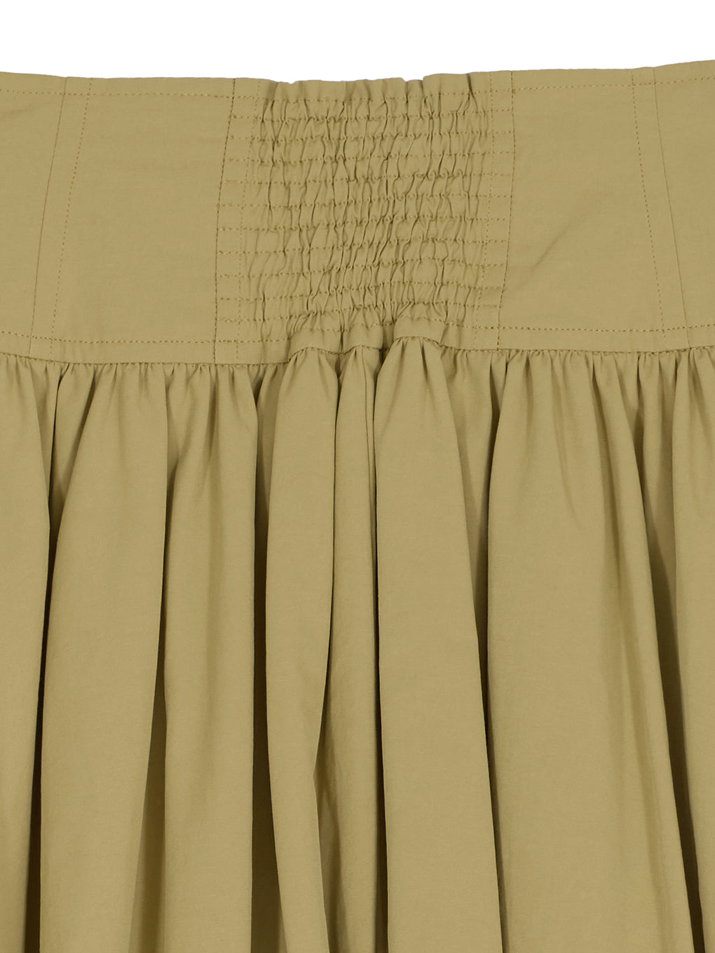 HIGH WAIST BALLOON SLIT SKIRT