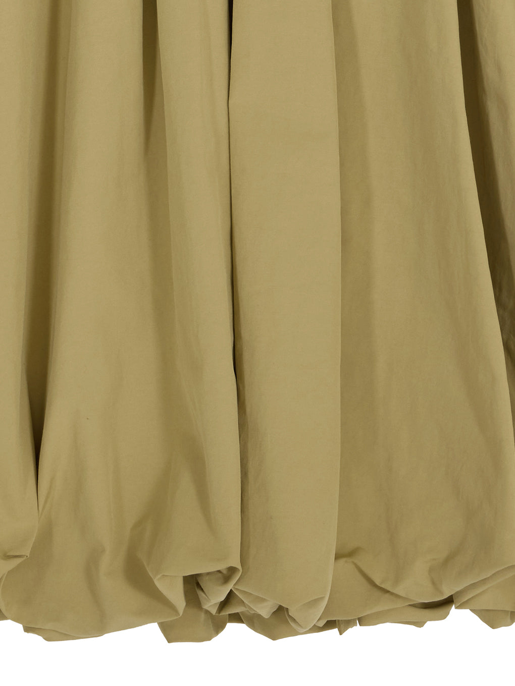 HIGH WAIST BALLOON SLIT SKIRT