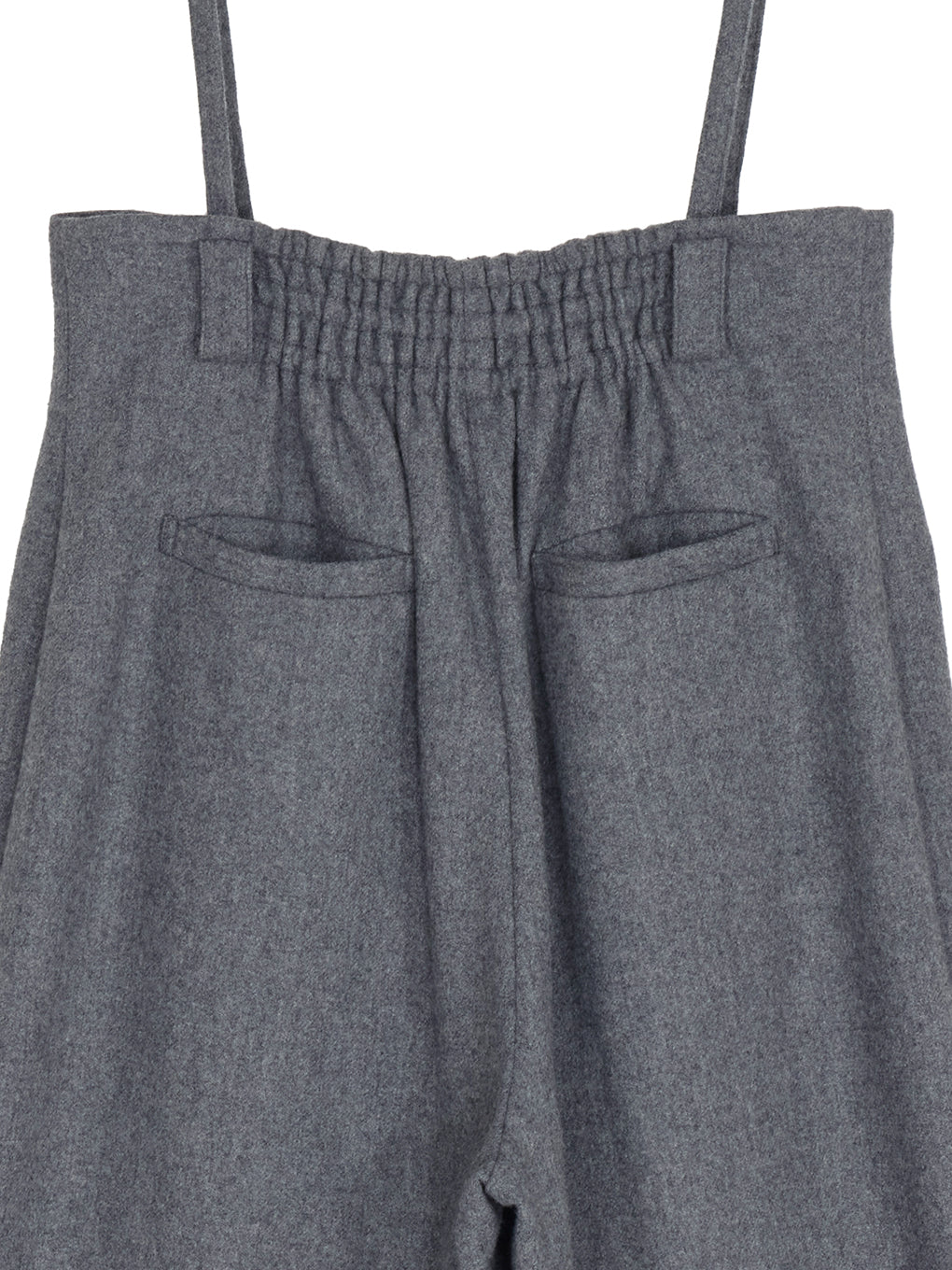 2WAY WOOL SUSPENDERS PANTS