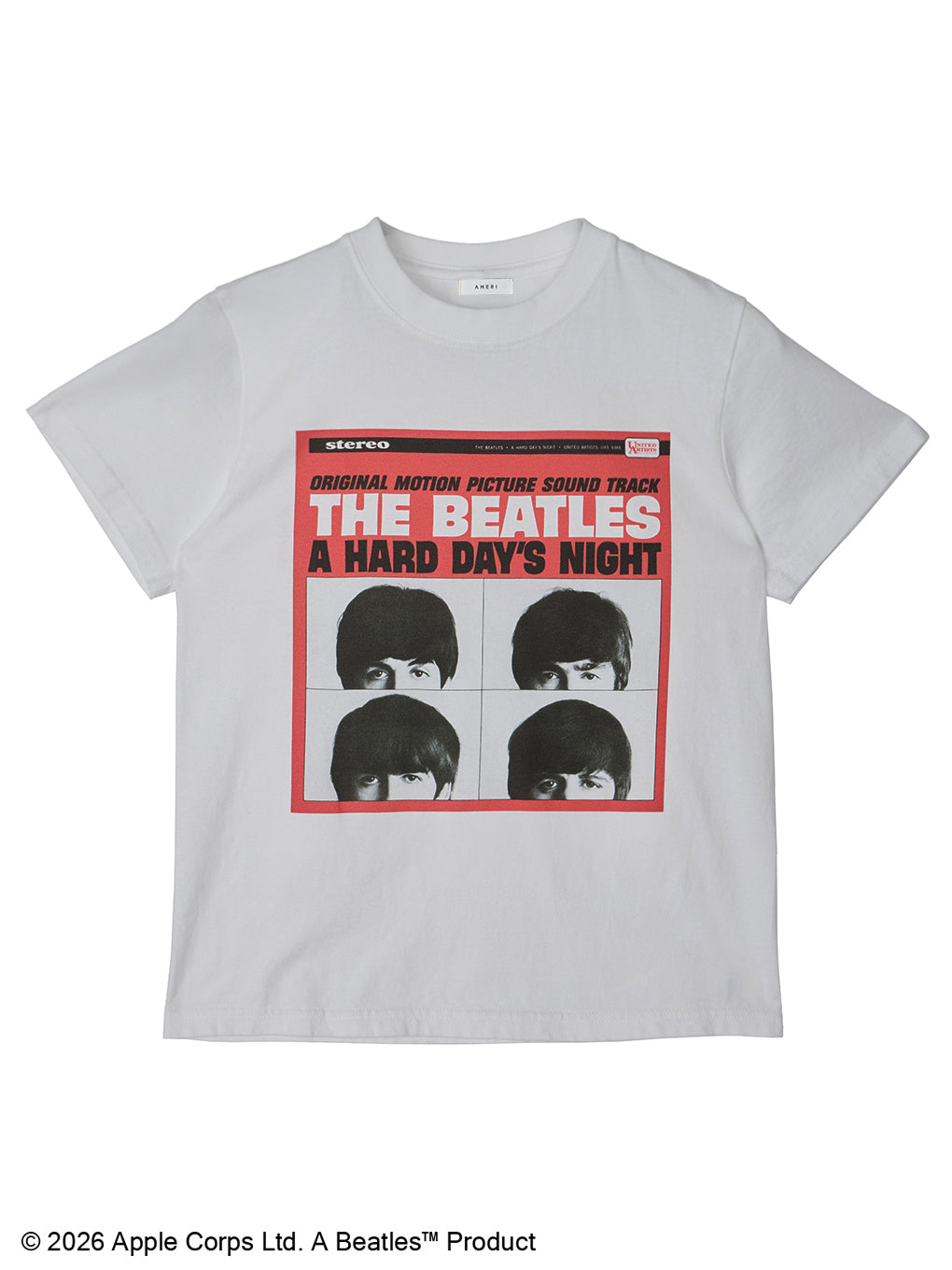 THE BEATLES × Ameri PRINT COMPACT TEE