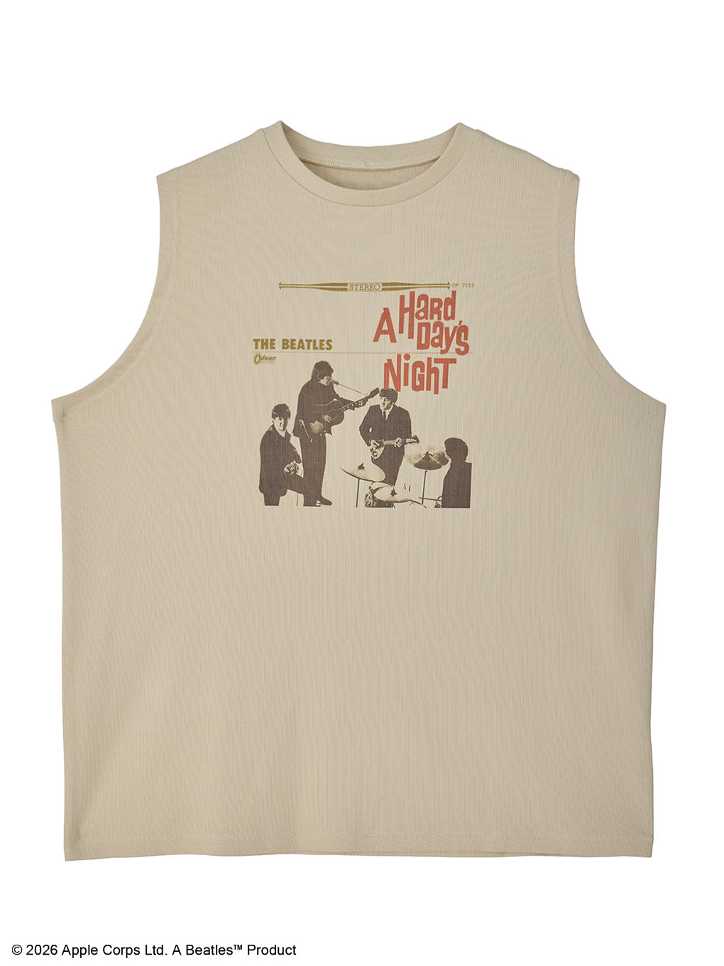 THE BEATLES × Ameri RIB TANK TOP