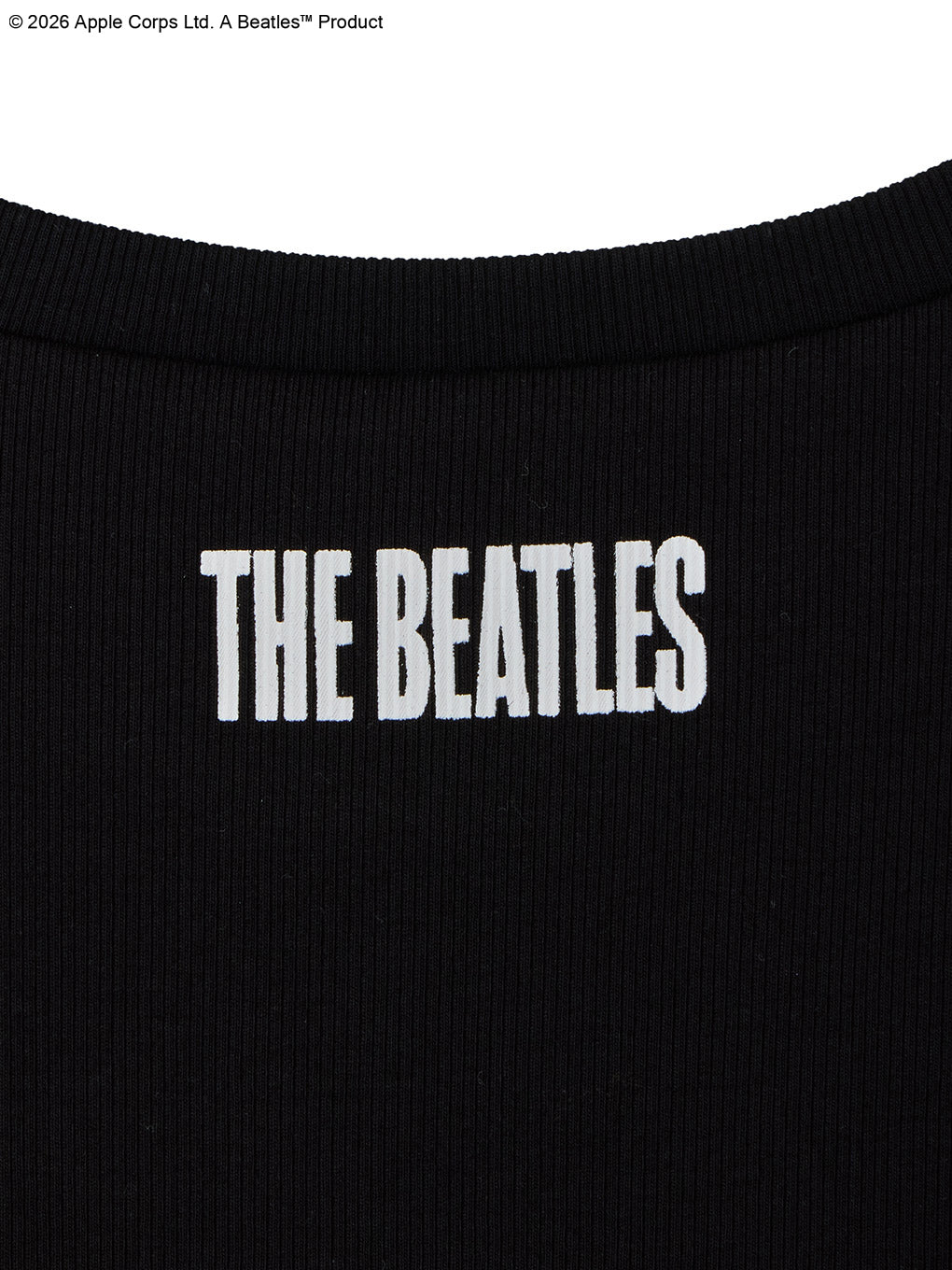 THE BEATLES × Ameri RIB TANK TOP