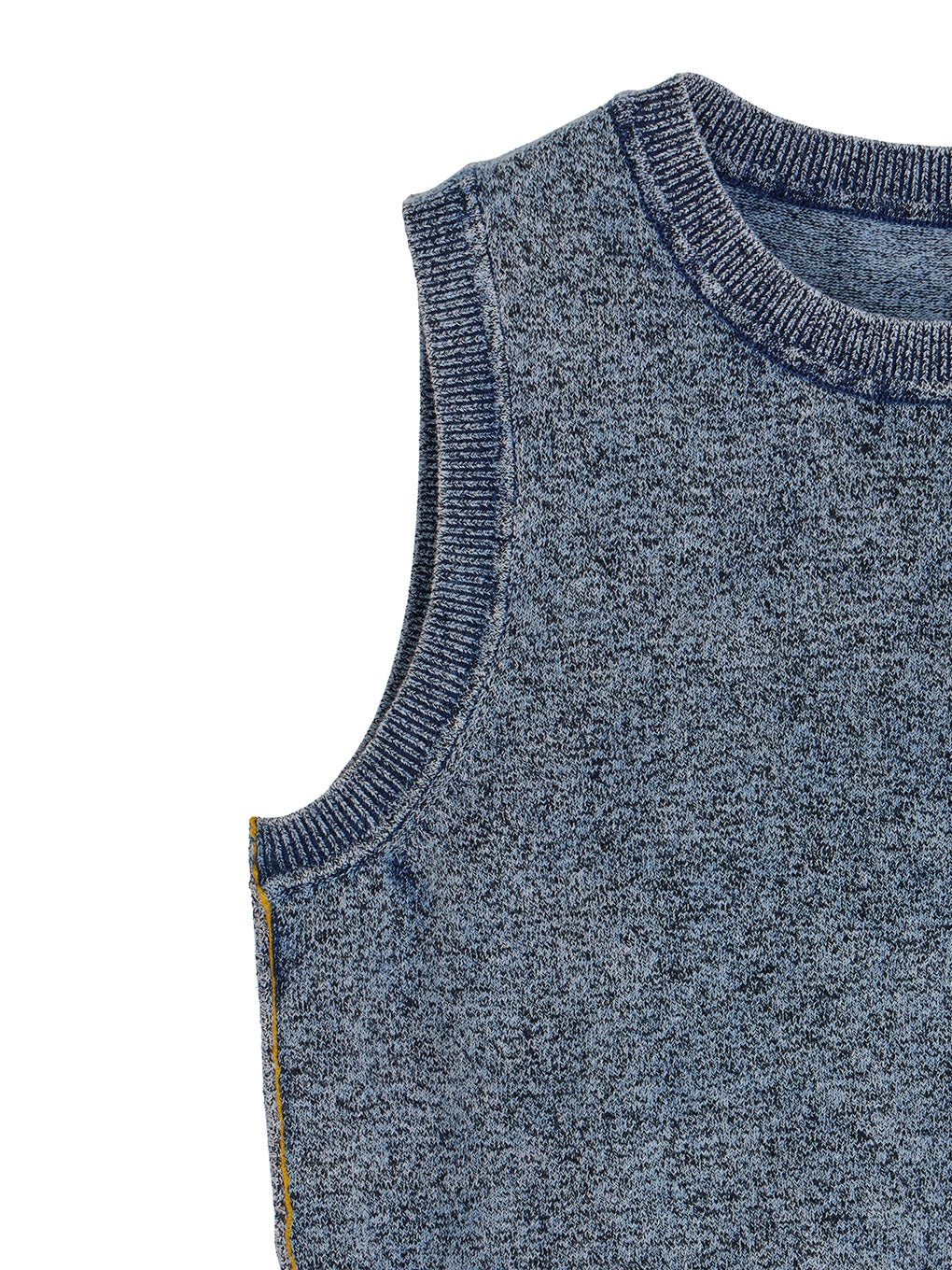 DENIM KNIT TANK TOP