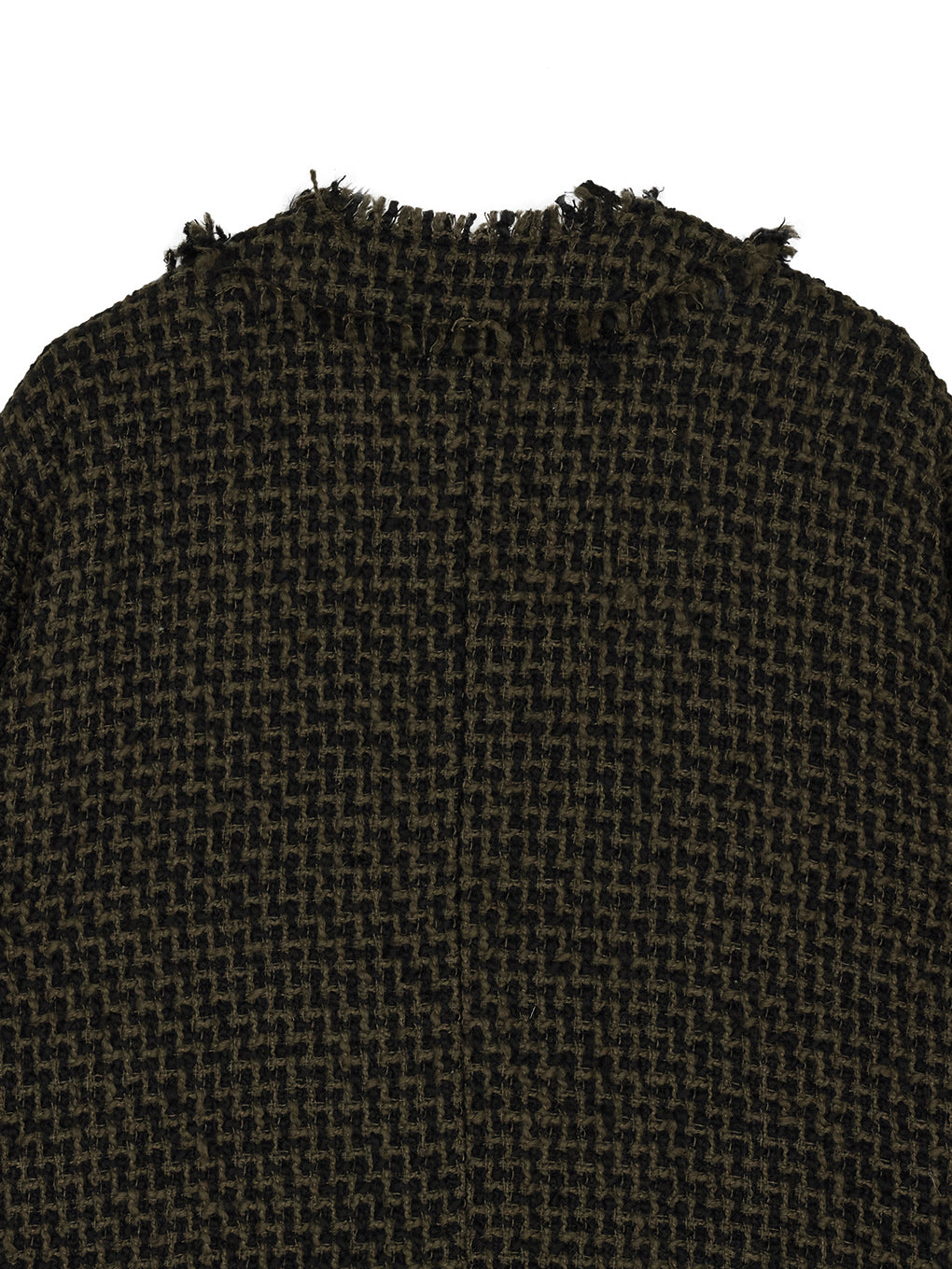 TWEED FRINGE SHORT JACKET