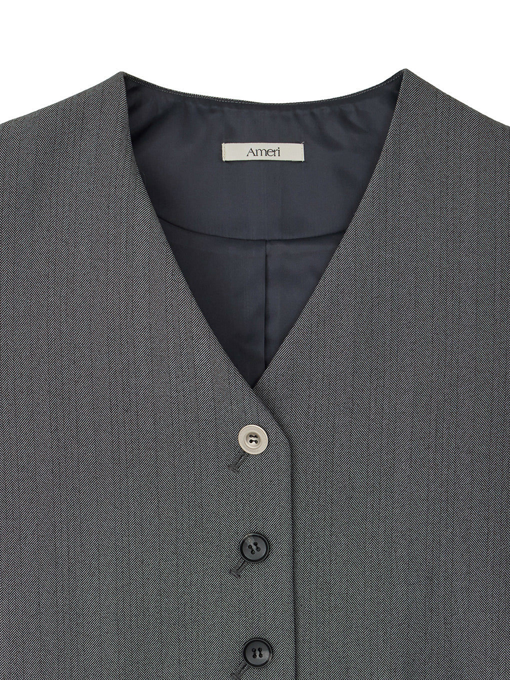 RANDOM HERRINGBONE VEST