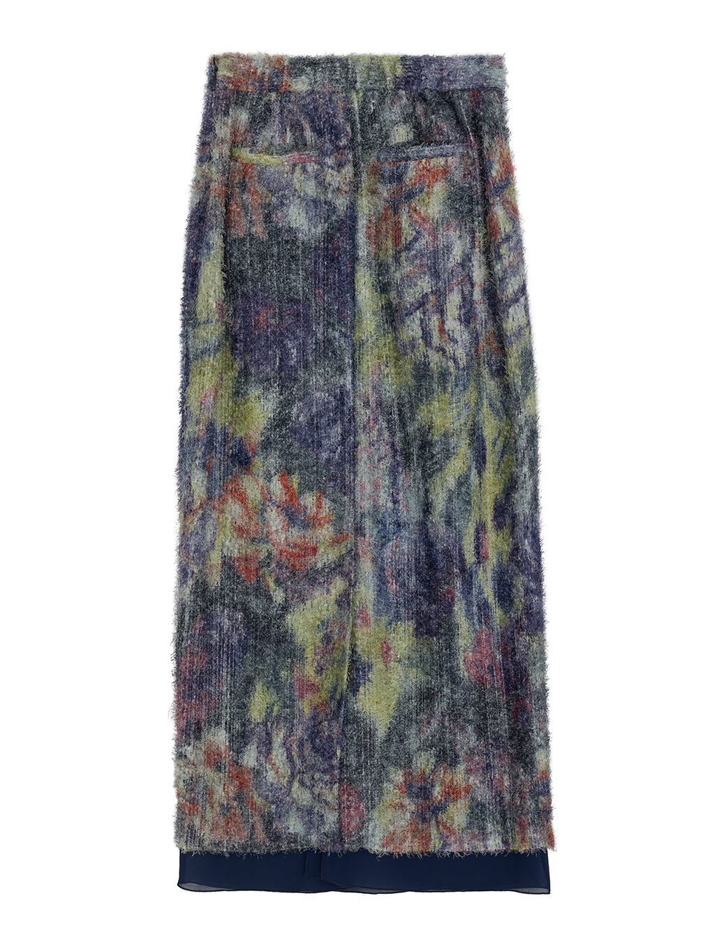 WOVEN PATTERN FLOWER SKIRT