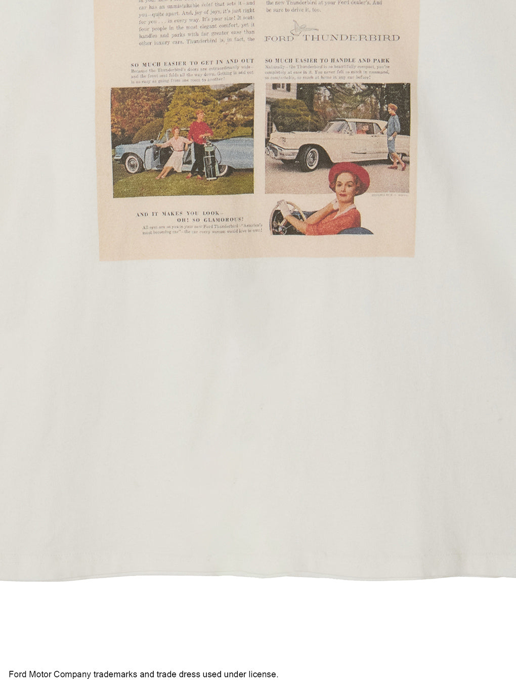 Ford FLYER PRINT LONG SLEEVE TOP